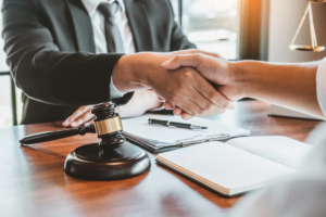 An image of a legal agreement or settlement